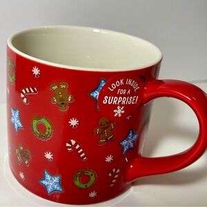 🎄 Target Wondershop Surprise Gingerbread Christmas Mug with Peppermint Inside